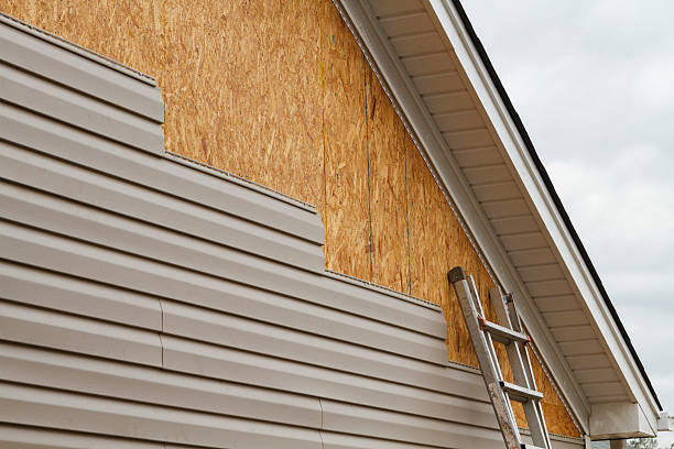 Professional Siding technician working in Dacula, GA